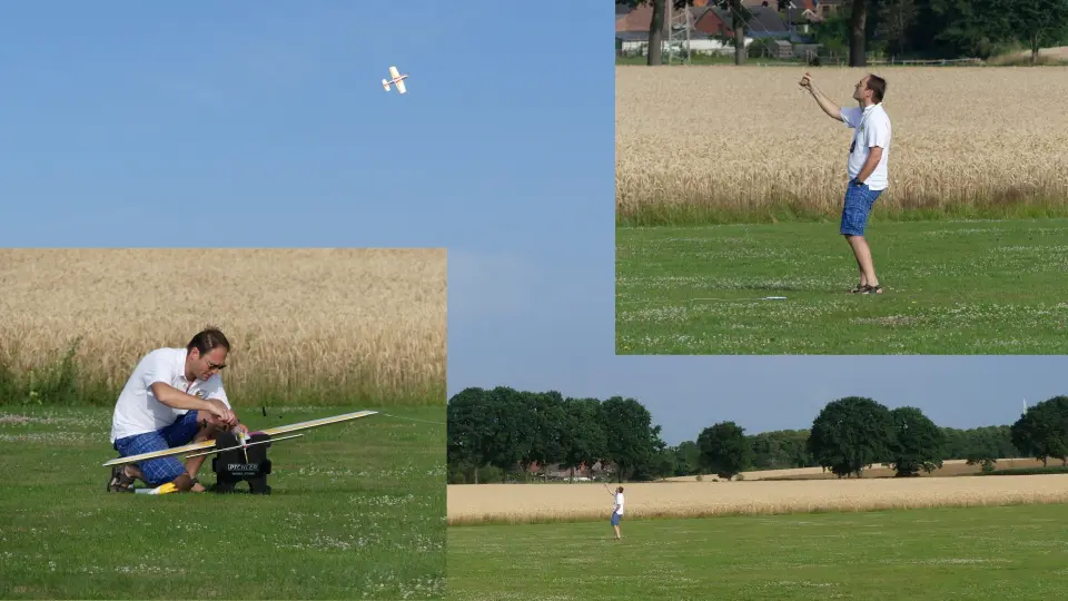 Fesselflug Collage