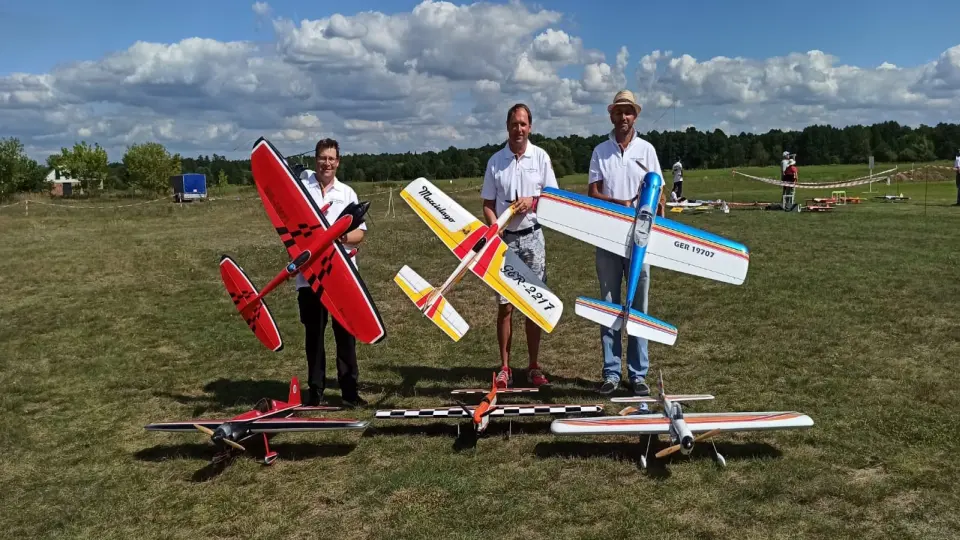 Fesselflug WM Polen 2022 - Das deutsche Team Dietmar Christoph und Frank